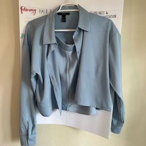 Forever 21 Dusty Blue Set